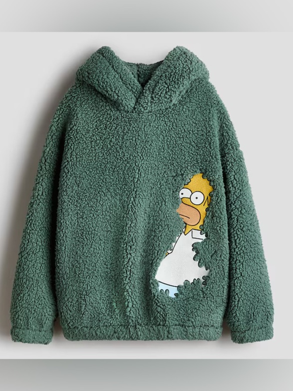 NWT Sold Out Homer in the Bushes meme Simpsons sherpa